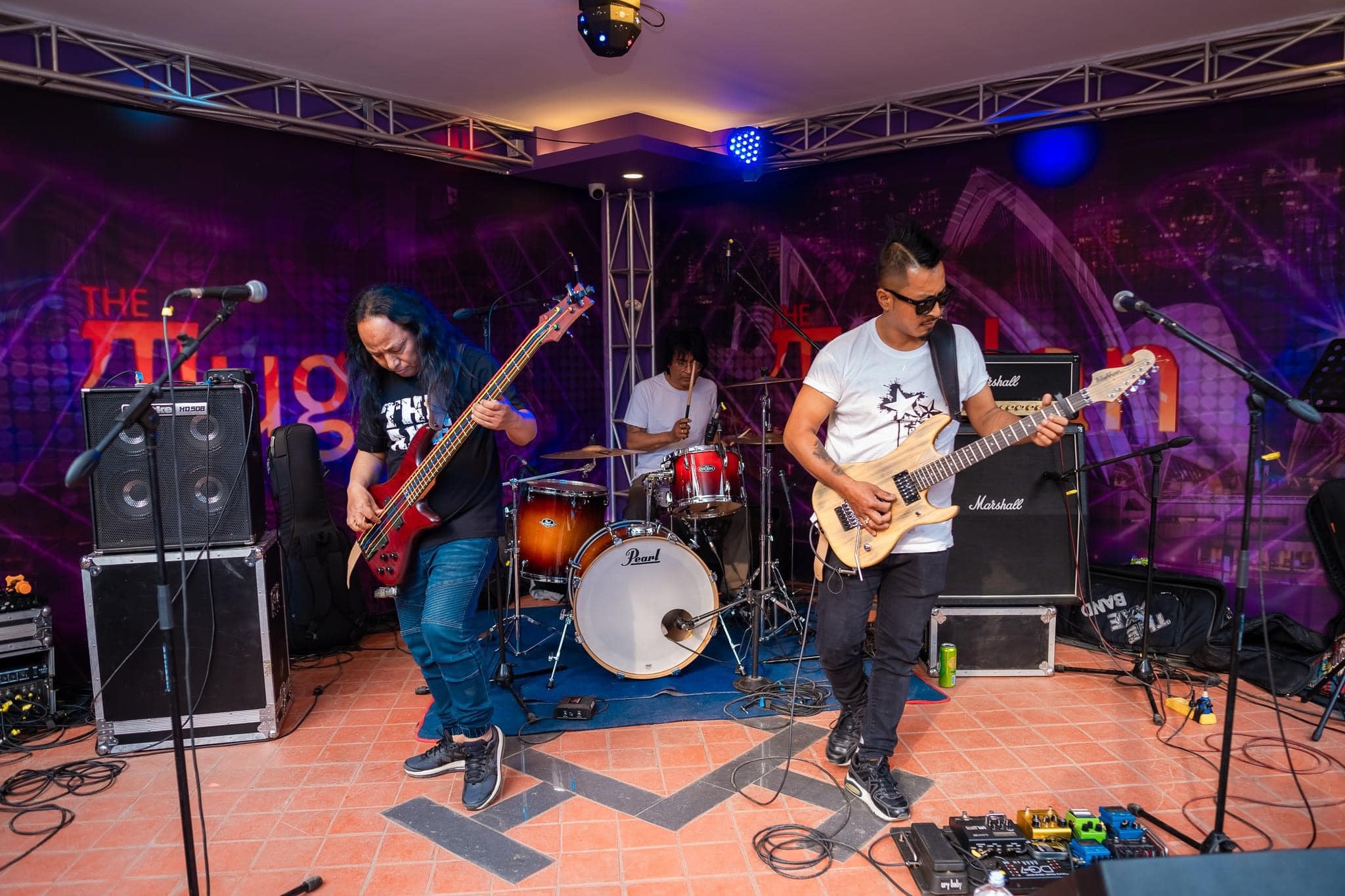 The Axe Band Nepal banner