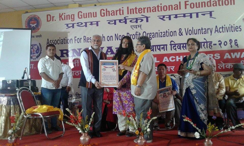 Sulochana awarded with ‘Prativa Samman’