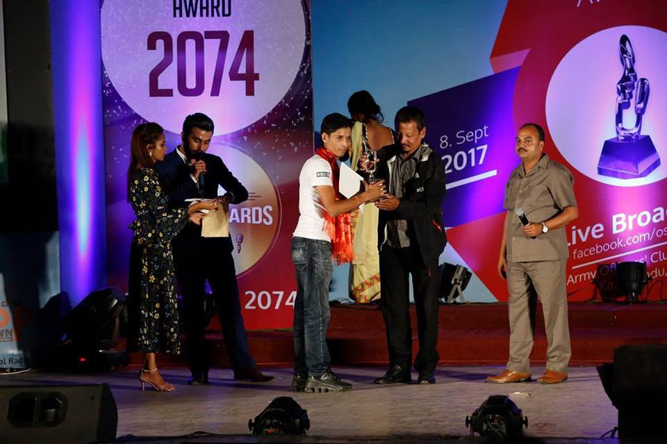 ओएस नेपाल म्युजिक अवार्ड मार्फत संगितकर्मिहरु सम्मानित
