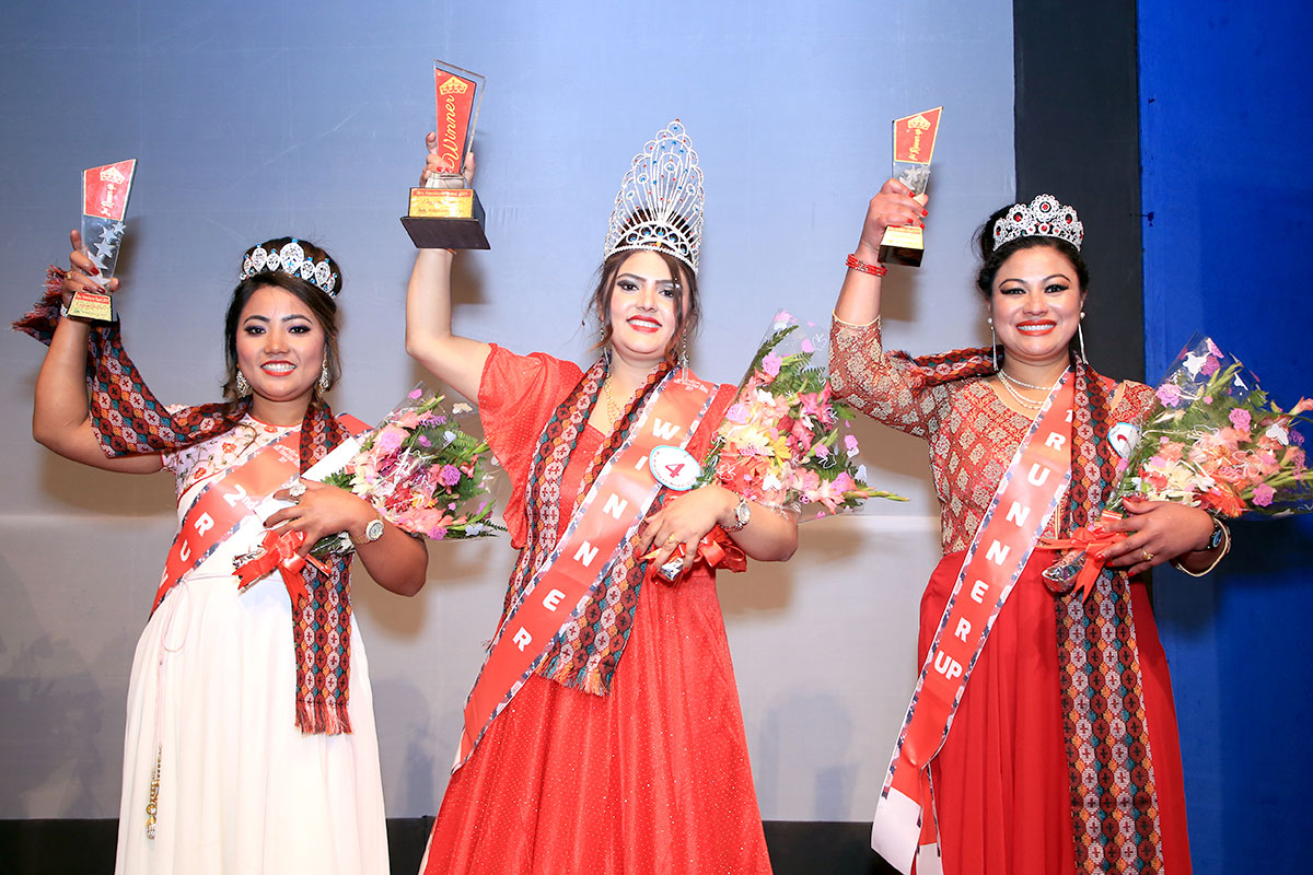 मिसेस हिमालयन नेपाल २०१९ को उपाधी गंगालाई (फोटो फिचर)
